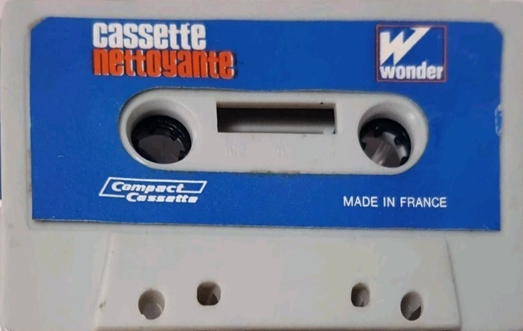Compact Cassette Wonder Cleaning Cassette 1973 France