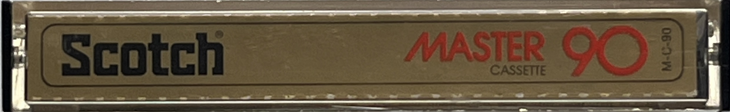 Compact Cassette Scotch Master 90 Type I Normal 1977 USA