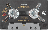 Compact Cassette BASF TP IV Metal Maxima 90 Type IV Metal 1995 Europe