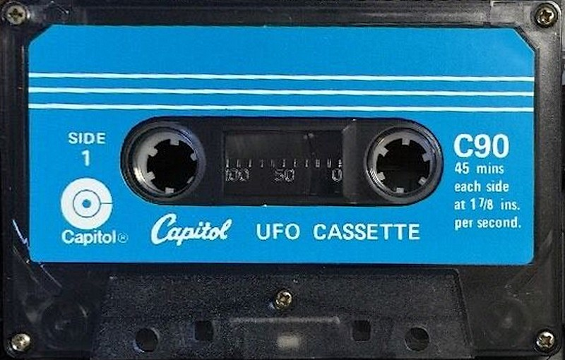 Compact Cassette Capitol UFO 90 Type I Normal 1974 USA