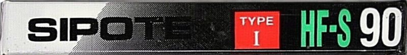 Compact Cassette Sipote HF-S 90 Type I Normal Europe
