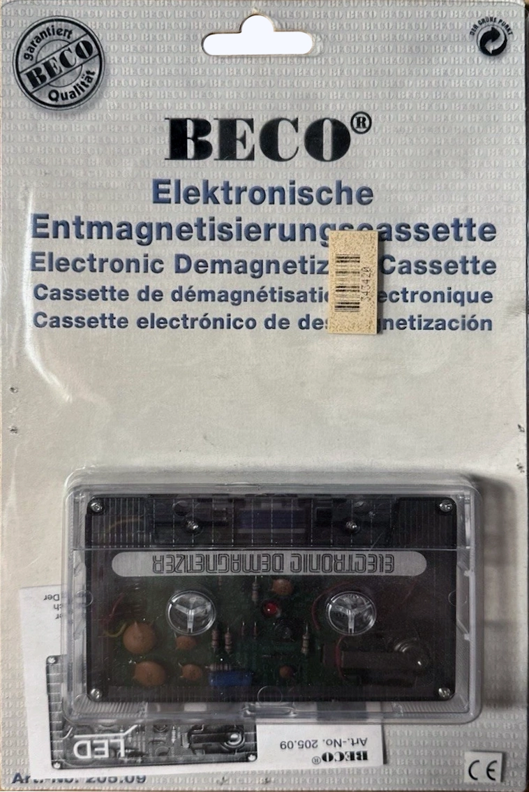 Blister BECO "205.09" Head Demagnetiser Europe