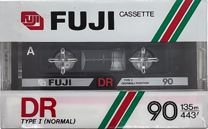 Compact Cassette Fuji DR 90 Type I Normal 1985 Europe