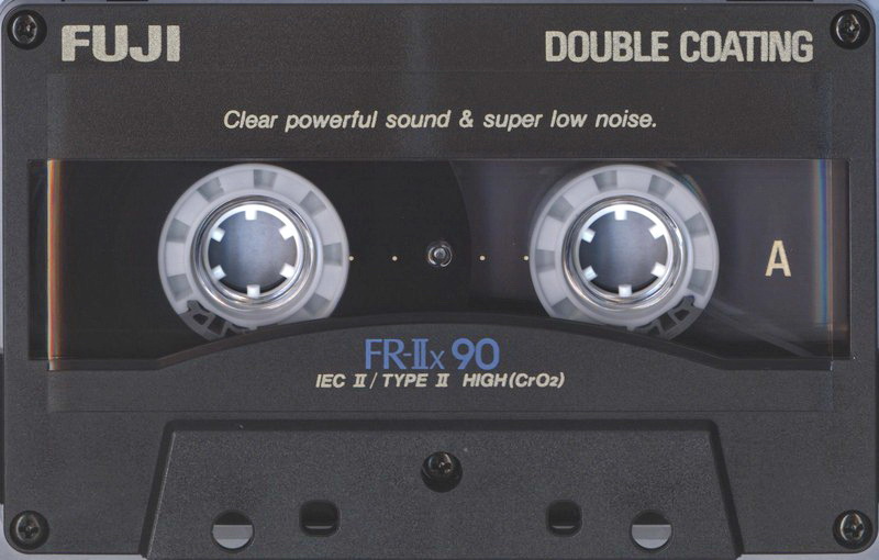 Compact Cassette Fuji FR-IIx 90 Type II Chrome 1992 North America