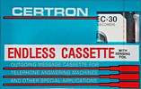 Compact Cassette Certron 30 Endless Cassette USA