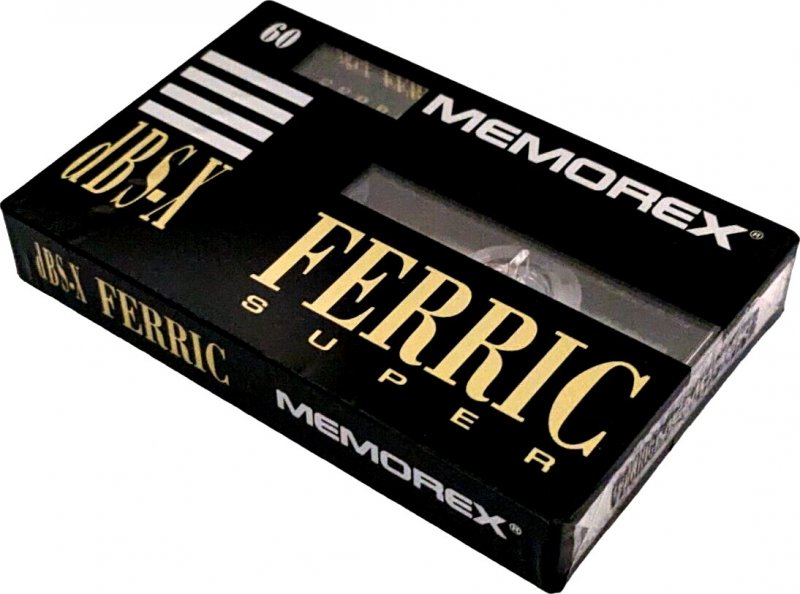 Compact Cassette Memorex dBS-X 60 Type I Normal 1992 UK