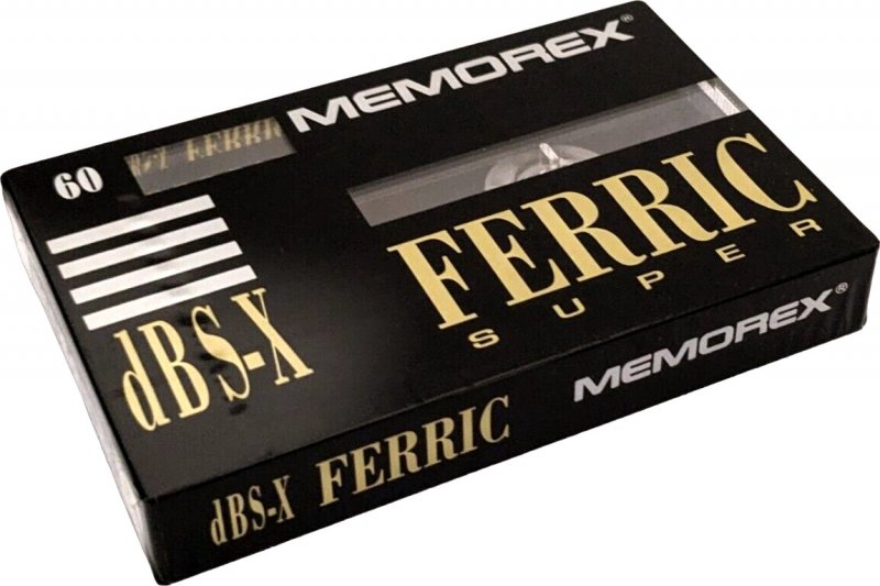 Compact Cassette Memorex dBS-X 60 Type I Normal 1992 UK