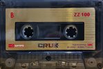 Compact Cassette CRUX ZZ 100 "HQ series" Type I Normal 2025 Worldwide
