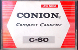 Compact Cassette Conion 60 Type I Normal 1986 Japan