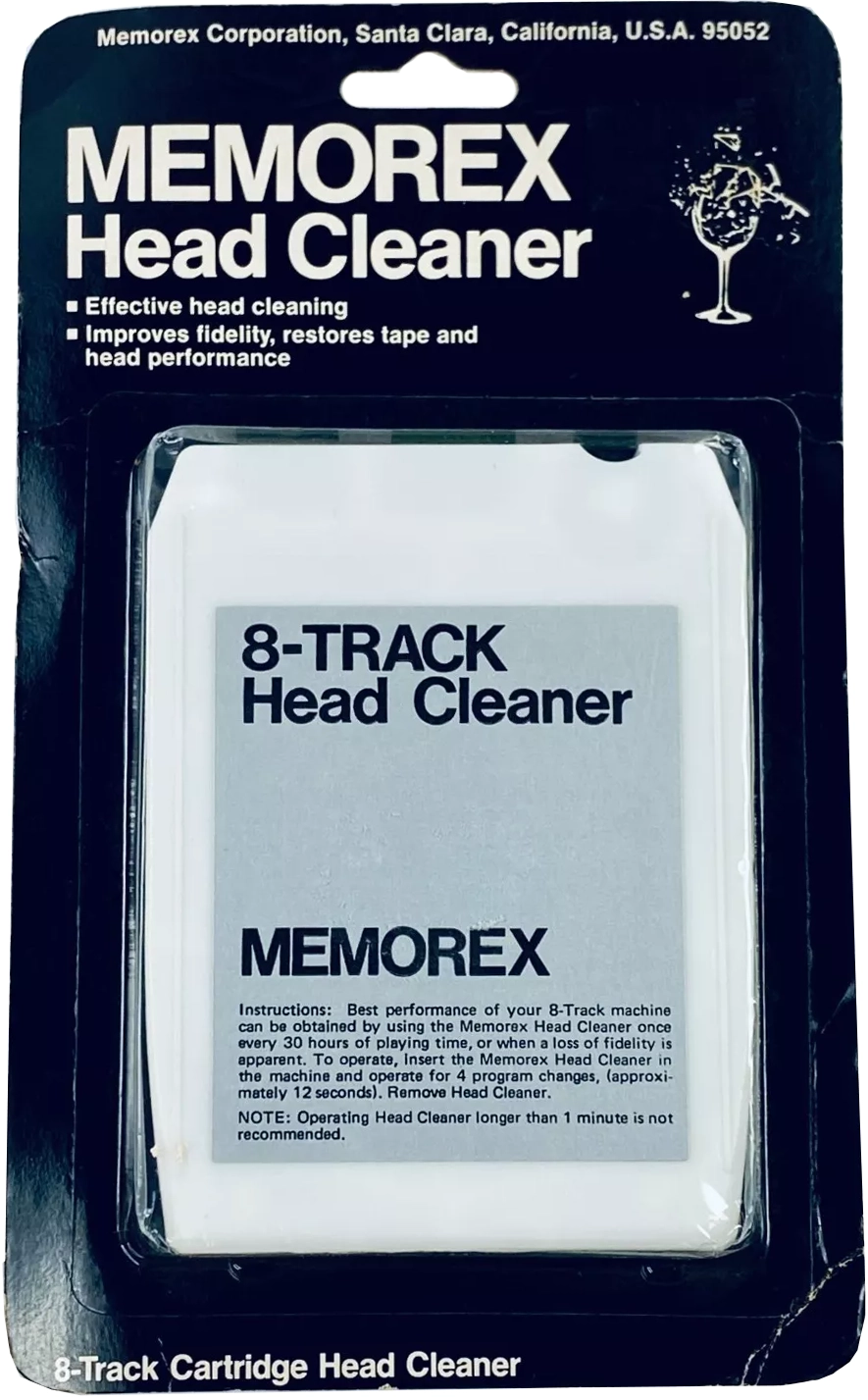 Blister Memorex "Sound Tech" Cleaning Cassette USA