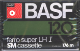 Compact Cassette BASF Ferro Super LH I 120 Type I Normal 1977 Europe
