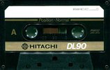 Compact Cassette Hitachi DL 90 Type I Normal 1984 Europe