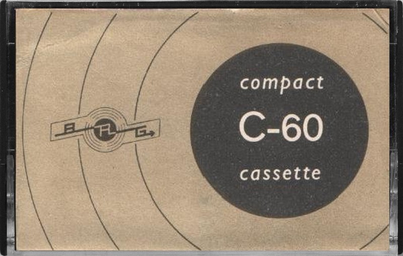 Compact Cassette BRG 60 "M 60" Type I Normal Hungary