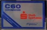 Compact Cassette Sparkasse 60 Type II Chrome Germany
