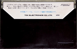 Compact Cassette TDK SD 45 Type I Normal 1973 Japan