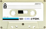 Compact Cassette TDK SD 45 Type I Normal 1973 Japan