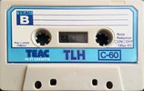 Compact Cassette Teac TLH 60 Type I Normal 1975 Japan