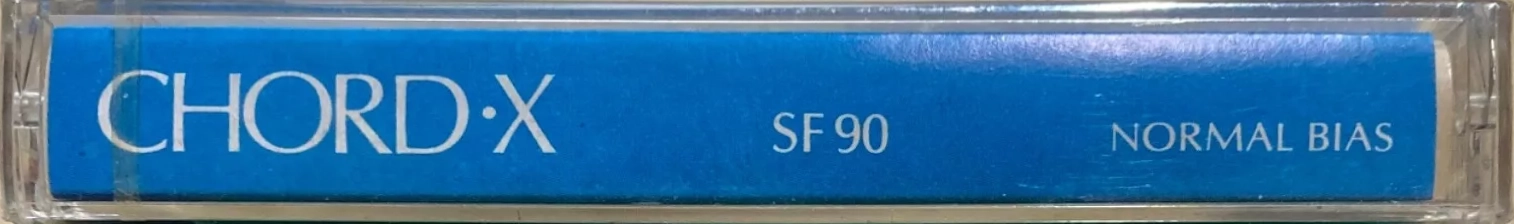 Compact Cassette Chord-x SF 90 Type I Normal 1990 Italy