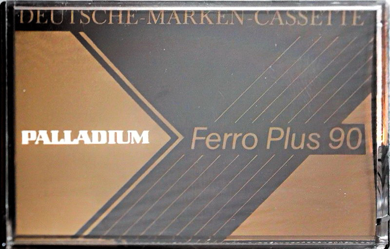 Compact Cassette Palladium Ferro Plus 90 Type I Normal 1983 Europe
