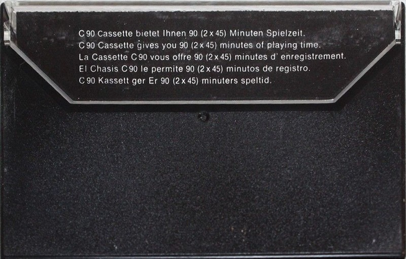 Compact Cassette Palladium Ferro Plus 90 Type I Normal 1983 Europe