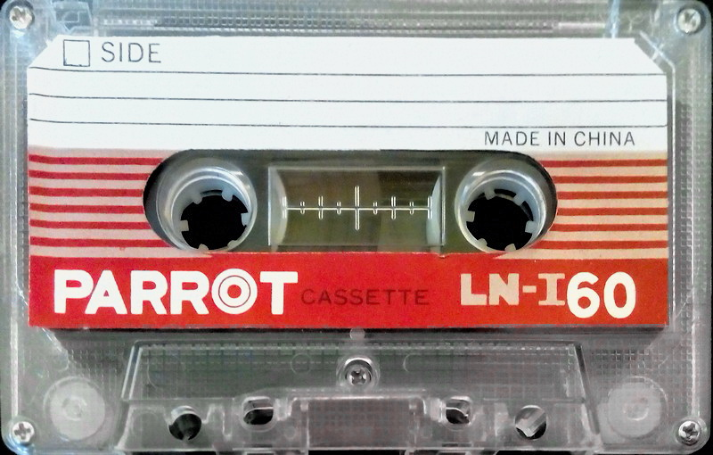 Compact Cassette Parrot LN-I 60 Type I Normal China