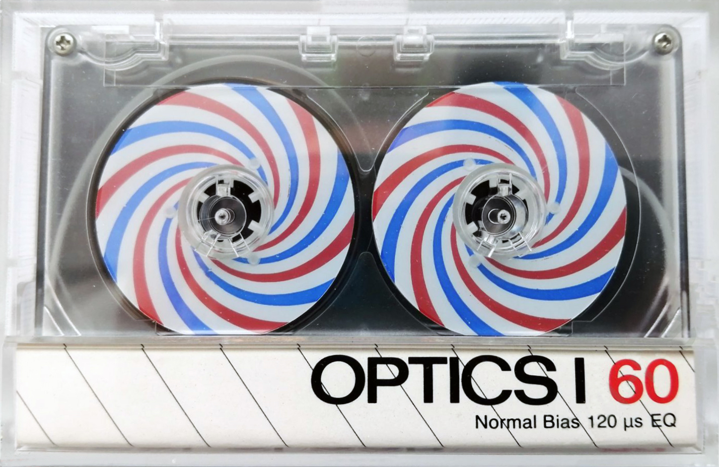 Compact Cassette Reel Cleer Optics I 60 Type I Normal 1984 USA