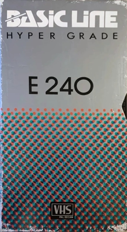 VHS, Video Home System Basic Line 240 Type I Normal Europe