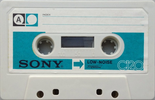 Compact Cassette Sony 120 Type I Normal 1972 Europe