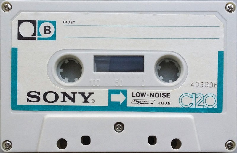 Compact Cassette Sony 120 Type I Normal 1972 Europe