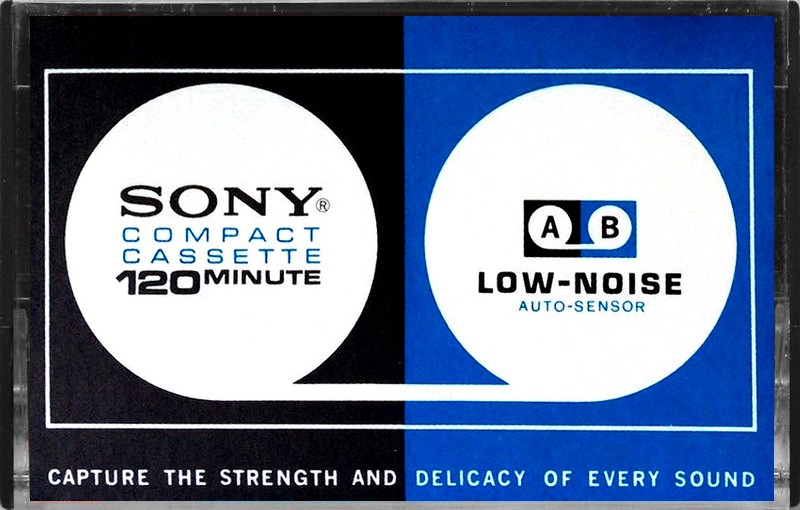 Compact Cassette Sony 120 Type I Normal 1972 Europe