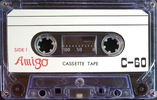 Compact Cassette Amigo 60 Type I Normal Taiwan