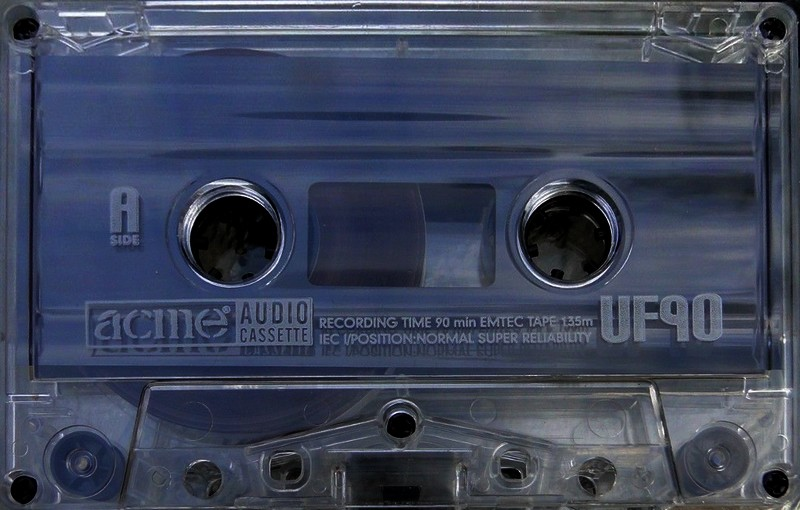 Compact Cassette Acme UF 90 Type I Normal USSR