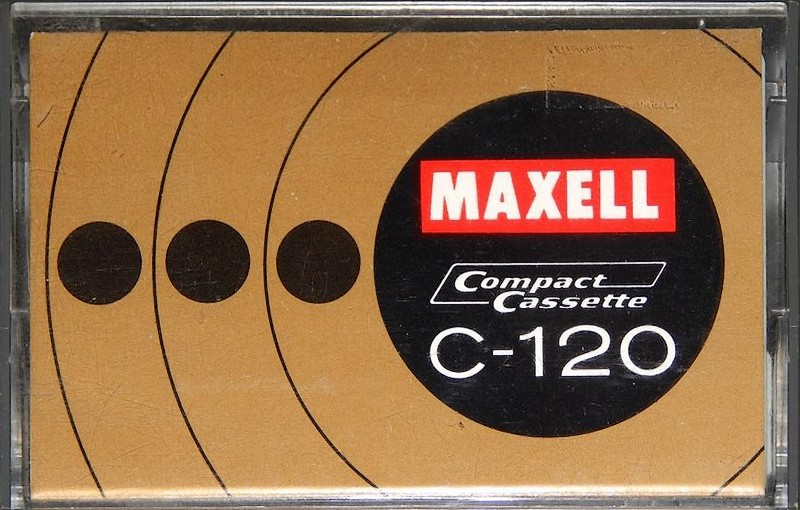 Compact Cassette Maxell 120 Type I Normal 1968 Worldwide