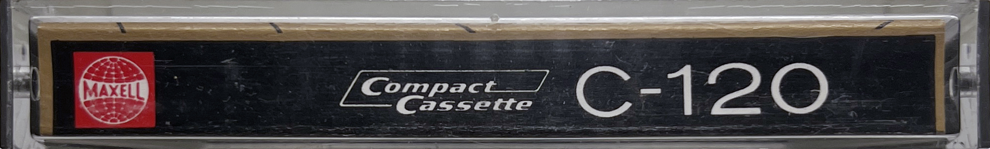 Compact Cassette Maxell 120 Type I Normal 1968 Worldwide