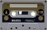 Compact Cassette Maxell 120 Type I Normal 1968 Worldwide