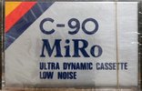 Compact Cassette MiRo 90 Type I Normal Hong Kong