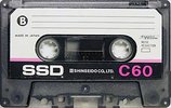 Compact Cassette Shinseido SSD 60 Type I Normal 1979 Japan