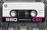 Compact Cassette Shinseido SSD 60 Type I Normal 1979 Japan