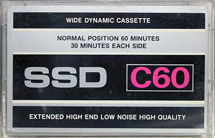Compact Cassette Shinseido SSD 60 Type I Normal 1979 Japan