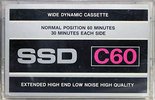 Compact Cassette Shinseido SSD 60 Type I Normal 1979 Japan