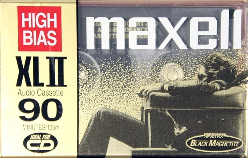 Compact Cassette Maxell XLII 90 Type II Chrome 1997 North America