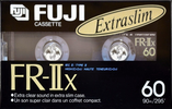 Compact Cassette Fuji FR-IIx 60 Type II Chrome 1990 North America
