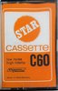 Compact Cassette Star 60 Type I Normal Europe