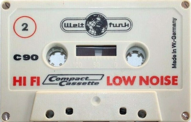 Compact Cassette Weltfunk 90 Type I Normal 1972 Europe