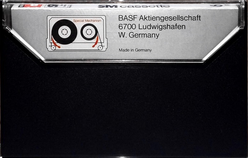 Compact Cassette BASF Chromdioxid 60 Type II Chrome 1976 Europe