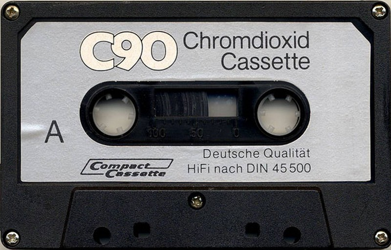 Compact Cassette No Name 90 Type II Chrome Europe