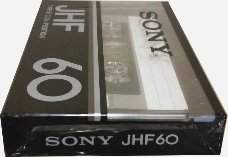 Compact Cassette Sony JHF 60 Type II Chrome 1978 Japan