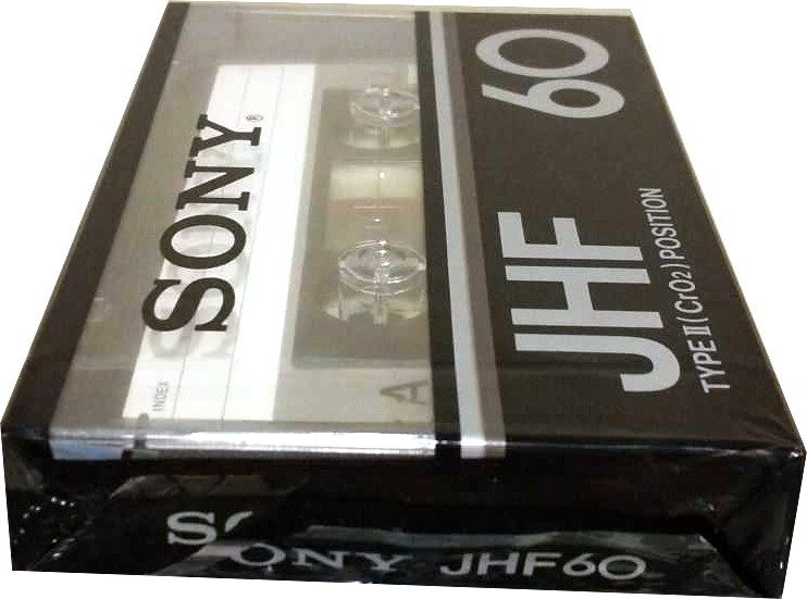 Compact Cassette Sony JHF 60 Type II Chrome 1978 Japan