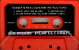 Compact Cassette Discwasher Perfect Path Cleaning Cassette 1988 USA