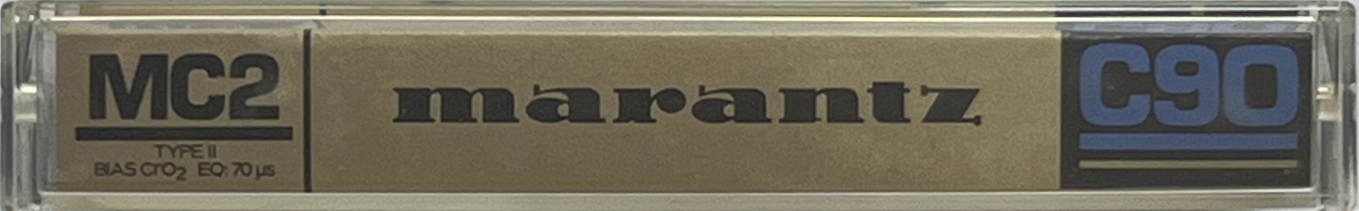 Compact Cassette Marantz MC2 90 Type II Chrome 1983 Europe